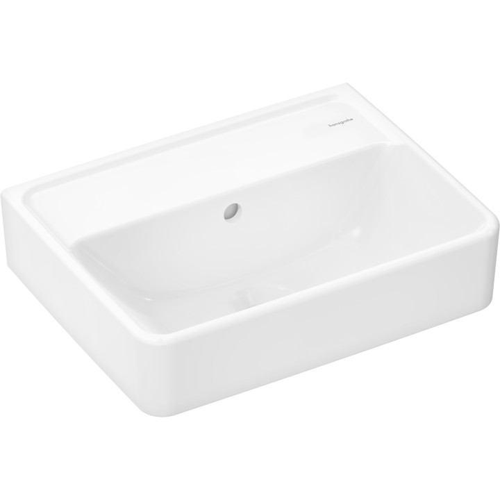 Hansgrohe Xanuia Q Mała umywalka wisząca 450/340 bez otworu na