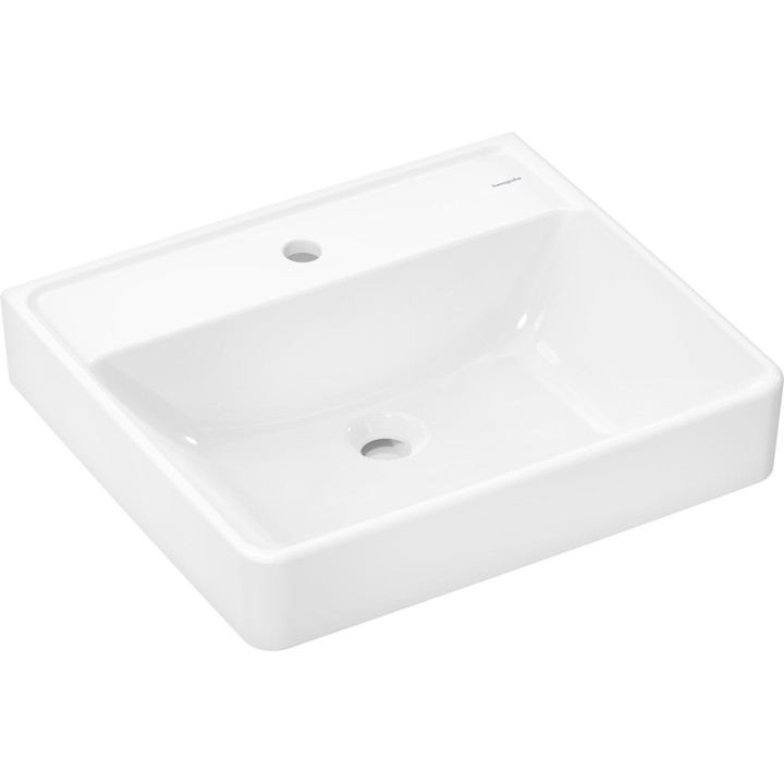 Hansgrohe Xanuia Q Umywalka wisząca 550/480 z otworem na baterię