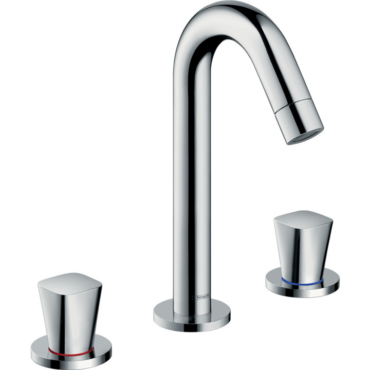 Hansgrohe Logis 3-otworowa bateria umywalkowa 150 z kompletem