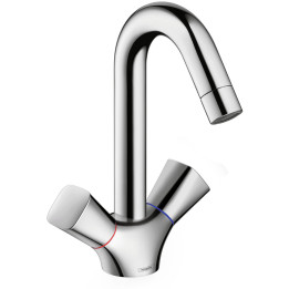 Hansgrohe Logis 2-uchwytowa bateria umywalkowa 150 z kompletem
