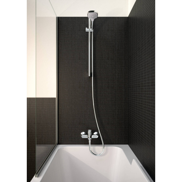 Hansgrohe Logis Jednouchwytowa bateria wannowa, natynkowa, Chrom