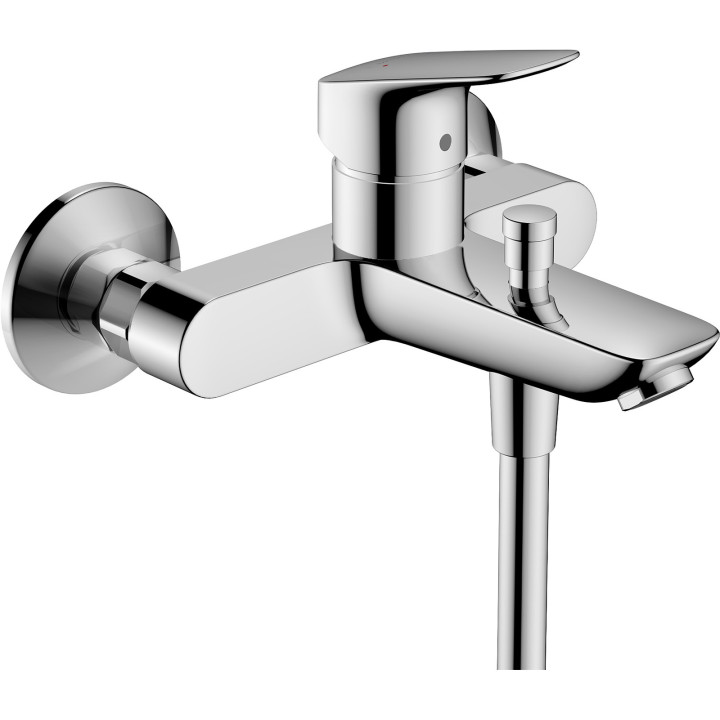 Hansgrohe Logis Jednouchwytowa bateria wannowa z 2 zakresami