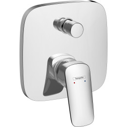 HG Logis Jednouchwytowa bateria wannowa, podtynkowa do iBox universal, Chrom