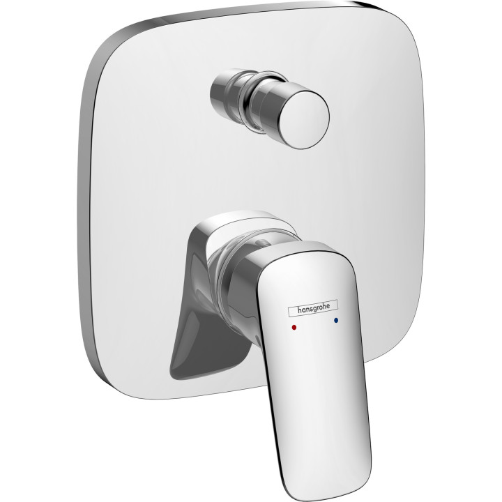 Hansgrohe Logis Jednouchwytowa bateria wannowa zgodna z normą EN