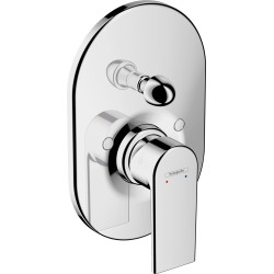 Hansgrohe Vernis Shape Jednouchwytowa bateria wannowa, podtynkowa, Chrom