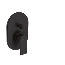 Hansgrohe Vernis Shape Zestaw wykończeniowy, Czarny Matowy