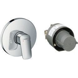 Hansgrohe Logis Zestaw prysznicowy, podtynkowy, Chrom