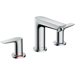 Hansgrohe Talis E 3-otworowa bateria umywalkowa z kompletem