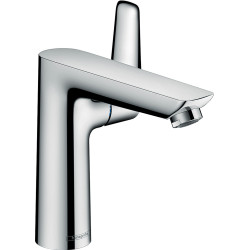 Hansgrohe Talis E Jednouchwytowa bateria umywalkowa 150 z kompletem odpływowym z cięgłem, Chrom