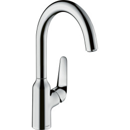 Hansgrohe Focus M42 Jednouchwytowa bateria kuchenna 220, 1jet