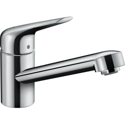 Hansgrohe Focus M42 Jednouchwytowa bateria kuchenna 100, CoolStart, EcoSelection, 1jet, Chrom