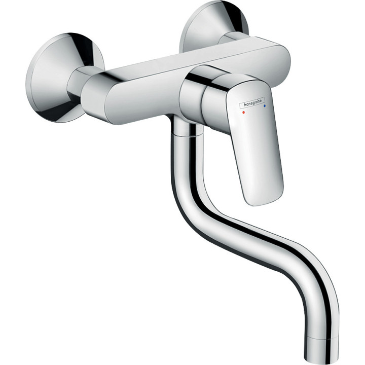 Hansgrohe Logis M31 Jednouchwytowa bateria kuchenna, ścienna z