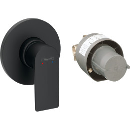 Hansgrohe Rebris E Zestaw prysznicowy, podtynkowy, Czarny Matowy