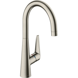 Hansgrohe Talis M51 Jednouchwytowa bateria kuchenna 260, 1jet, Stal Szlachetna Finish