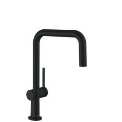 Hansgrohe Talis M54 Jednouchwytowa bateria kuchenna 220 U EcoSmart, 1jet, Czarny Matowy