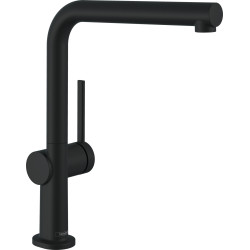 Hansgrohe Talis M54 Jednouchwytowa bateria kuchenna 270, LowPressure do bezciśnieniowych podgrzewaczy wody, 1jet, Czarny Matowy