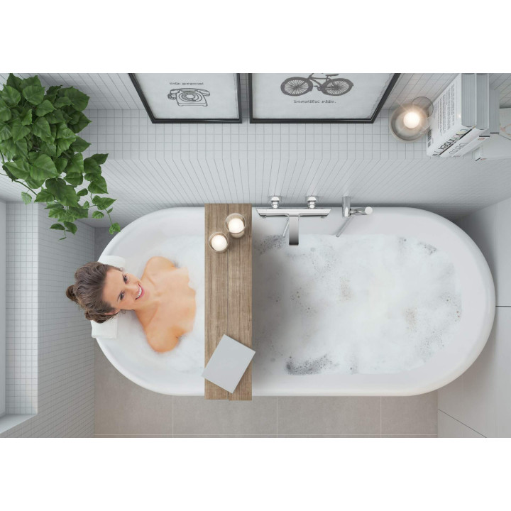 Uchwyt punktowy słuchawki mosiężny chrom ANR 021U – Deante