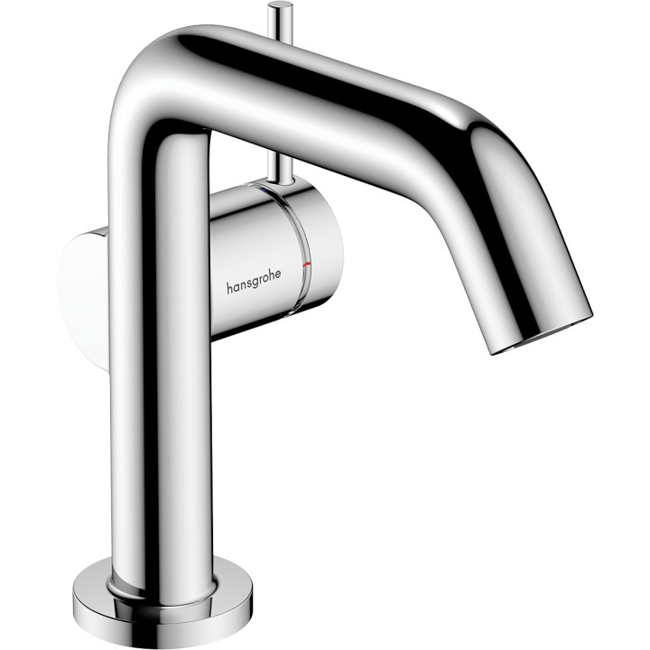 HG Tecturis S Jednouchwytowa bateria umywalkowa 110 Fine CoolStart z kompletem odpływowym Push-Open, Chrom