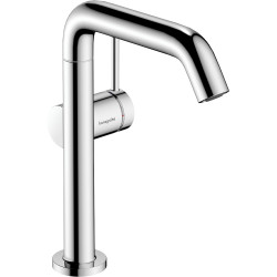 Hansgrohe Tecturis S Jednouchwytowa bateria umywalkowa 210 Fine CoolStart z obrotową wylewką i kpl. odpływowym Push-Open, Chrom
