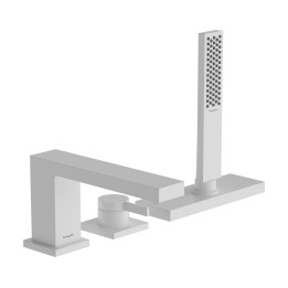 Hansgrohe Tecturis E 3-otworowa jednouchwytowa bateria na brzeg