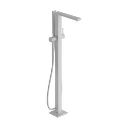 Hansgrohe Tecturis E Jednouchwytowa bateria wannowa, wolnostojąca, Biały Matowy