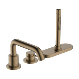 Hansgrohe Tecturis S 3-otworowa jednouchwytowa bateria na brzeg