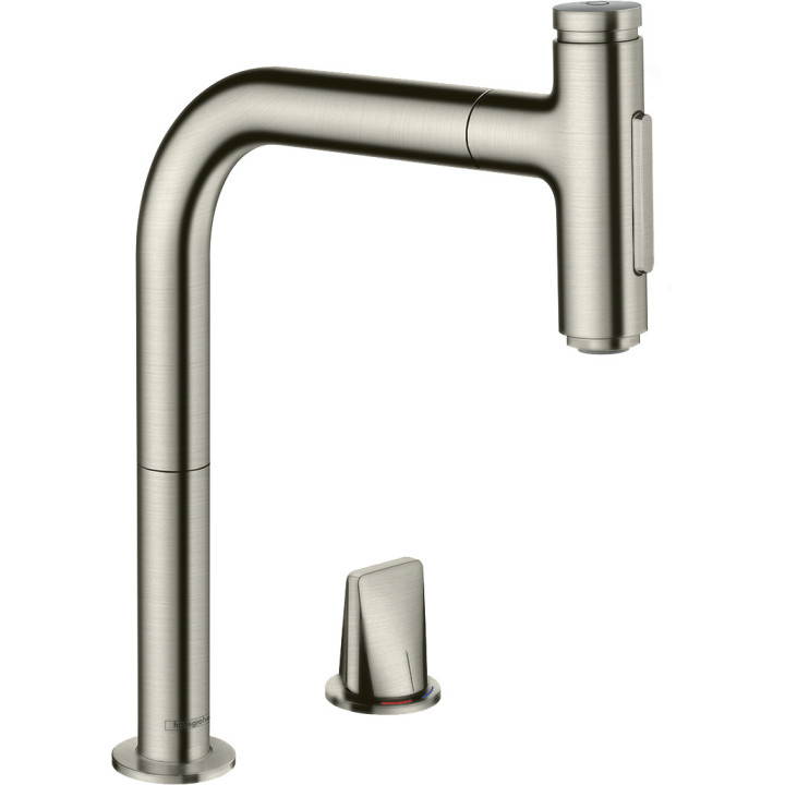 Hansgrohe Metris Select M71 2-otworowa jednouchwytowa bateria