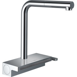 Hansgrohe Aquno Select M81 Jednouchwytowa bateria kuchenna 250, wyciągana wylewka, 2jet, Chrom