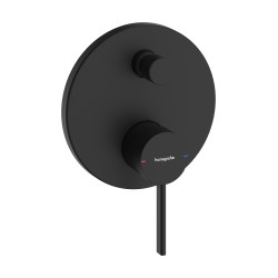 HG Zesis S Jednouchwytowa bateria wannowa, podtynkowa do iBox universal, Czarny Matowy