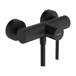 Hansgrohe Zesis S Jednouchwytowa bateria prysznicowa, natynkowa, Czarny Matowy