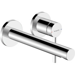 Hansgrohe Zesis S Jednouchwytowa bateria umywalkowa z wylewką 19,4 cm, ścienna, podtynkowa, Chrom