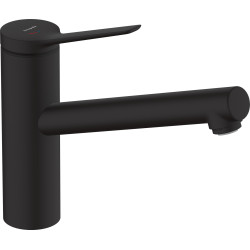 Hansgrohe Zesis M33 Jednouchwytowa bateria kuchenna 150, CoolStart, EcoSelection, 1jet, Czarny Matowy