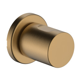 Hansgrohe Zesis S Zawór odcinający, podtynkowy, Brąz Szczotkowany