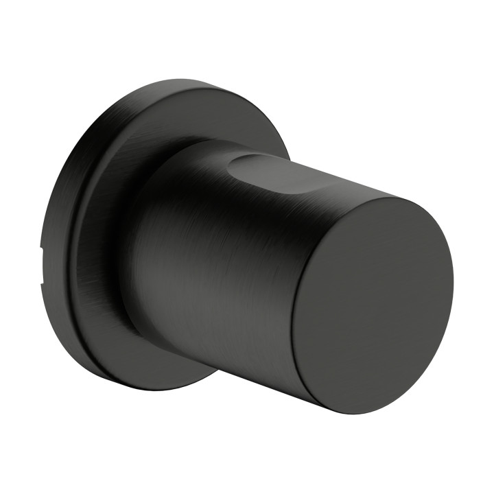 Hansgrohe Zesis S Zawór odcinający, podtynkowy, Czarny Chrom