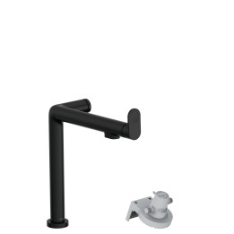 Hansgrohe Aqittura M91 FilterSystem 240 1jet, Czarny Matowy