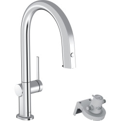 HG Aqittura M91 FilterSystem 210 1jet z wyciąganą wylewką, sBox, Chrom