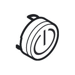 Hansgrohe Symbol włącz/wyłącz, Biały