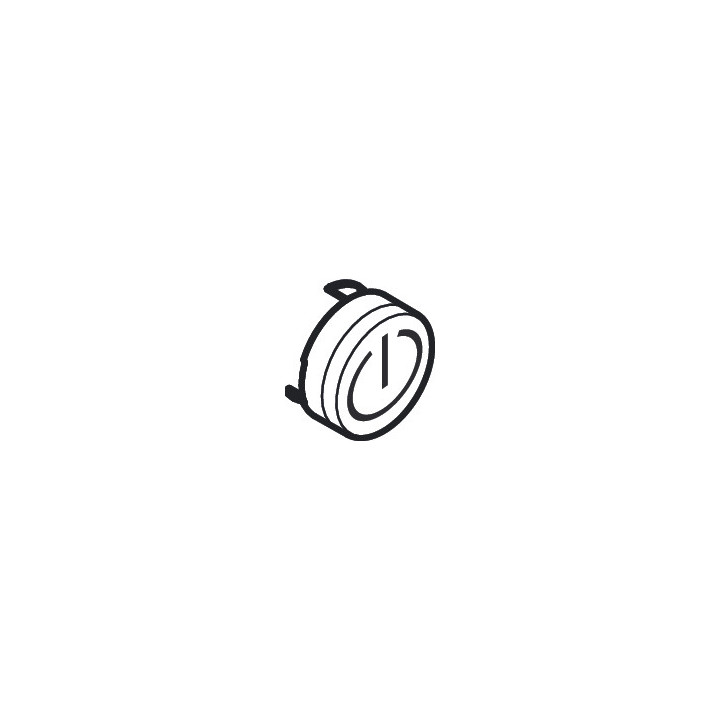 Hansgrohe Symbol włącz/wyłącz, Czarny