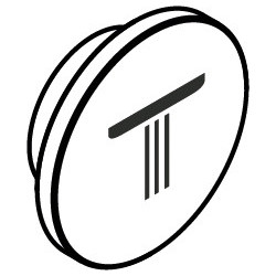 Axor Symbol strumień Rain mały do modułu Select, Chrom