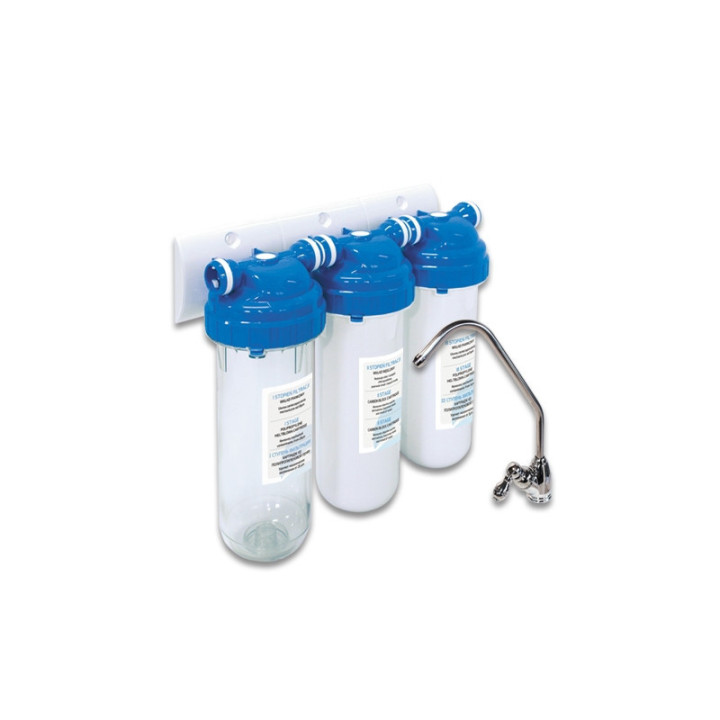 Zestaw podzlewozmywakowy trzystopniowy system filtracji Aqua FS3