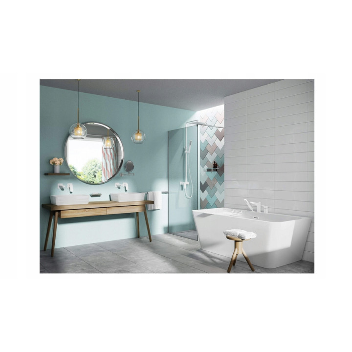 BATERIA WANNOWA 3-OTWOROWA STAŁA BIANCO HIACYNT BQH A13M
