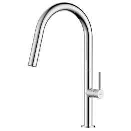 LIQUID bateria zlewozmywakowa z wyciąganą wylewką 2-funkcyjna