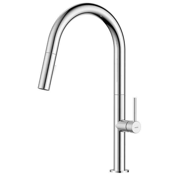 LIQUID bateria zlewozmywakowa z wyciąganą wylewką 2-funkcyjna