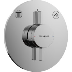 Hansgrohe DuoTurn S Bateria z mieszaczem do 2 odbiorników, podtynkowa, Chrom