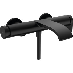Hansgrohe Vivenis Jednouchwytowa bateria wannowa, natynkowa, Czarny Matowy
