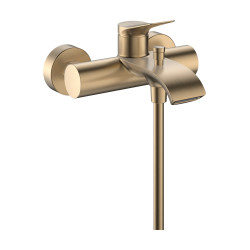 Hansgrohe Vivenis Jednouchwytowa bateria wannowa Original, natynkowa, Brąz Szczotkowany