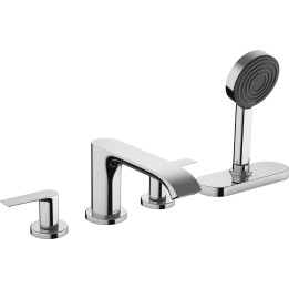 Hansgrohe Vivenis 4-otworowa bateria na brzeg wanny, sBox, Chrom