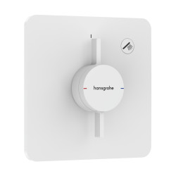 Hansgrohe DuoTurn Q Bateria z mieszaczem do 1 odbiornika, podtynkowa, Biały Matowy