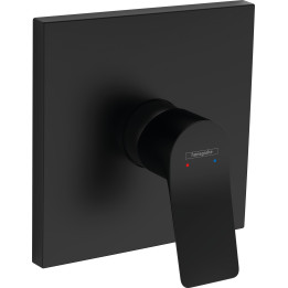 HG Vivenis Jednouchwytowa bateria prysznicowa, podtynkowa do iBox universal, Czarny Matowy