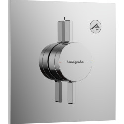 Hansgrohe DuoTurn E Bateria z mieszaczem do 1 odbiornika, podtynkowa, Chrom